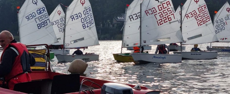 Wassertraining mit vielen Optis